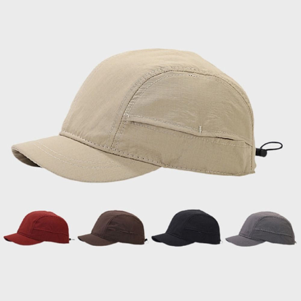 Golf Cap Dad - หมวกเบสบอลปรับได้หมวกฮิปฮอปแห้งเร็วหมวกปีกสั้นใส่กอล์ฟหมวกกันแดดหมวกสแนปแบคผ้าฝ้ายผู้ชายผู้หญิง