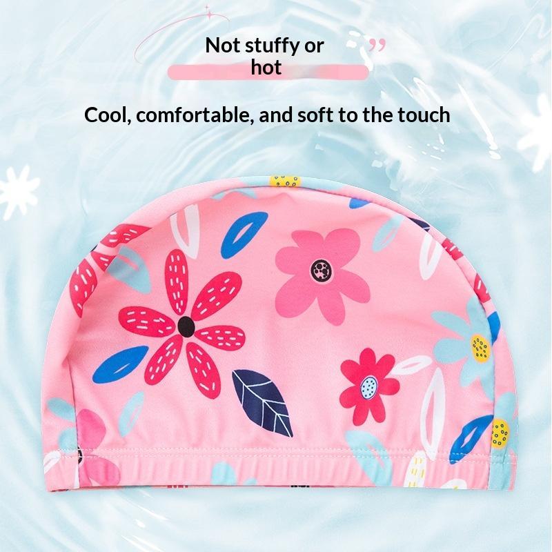 หมวกว่ายน้ำลายการ์ตูนสำหรับเด็ - Swim Hat Silicone บทวิจารณ์และราคา
