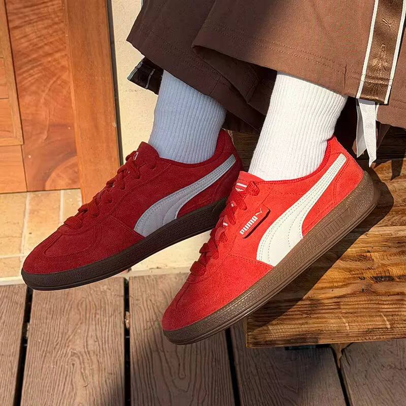 ใหม่พูม่า ปาแลร์โมรองเท้าผ้าใบ - Puma Shoes Suede Classic บทวิจารณ์และราคา