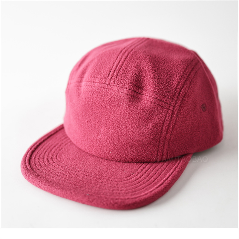 หมวกเบสบอลผ้าฟลีซ 5 แผง สีพื้น - Corduroy Cap 5 Panel บทวิจารณ์และราคา