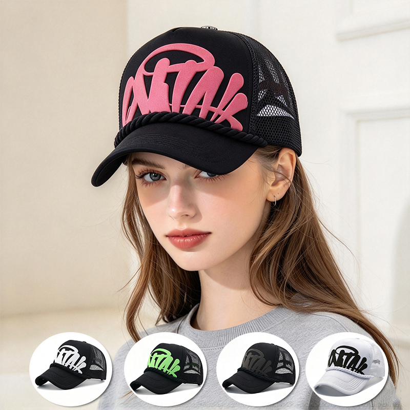 หมวกเบสบอลตาข่ายระบายอากาศ ตกแ - Trucker Cap Mesh บทวิจารณ์และราคา